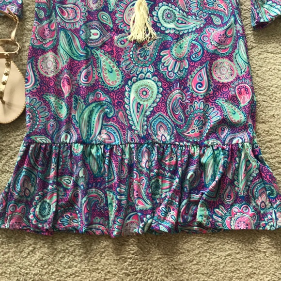 Simply Southern Paisley Dress - Picture 3 of 5